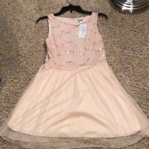 Bubble bath pink sparkle dress